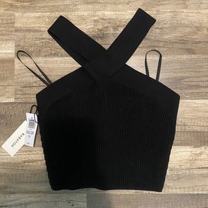 Babaton sculpt knit criss cross